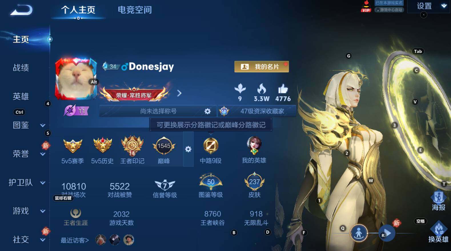 WZCMW3277063王者荣耀账号详情图3