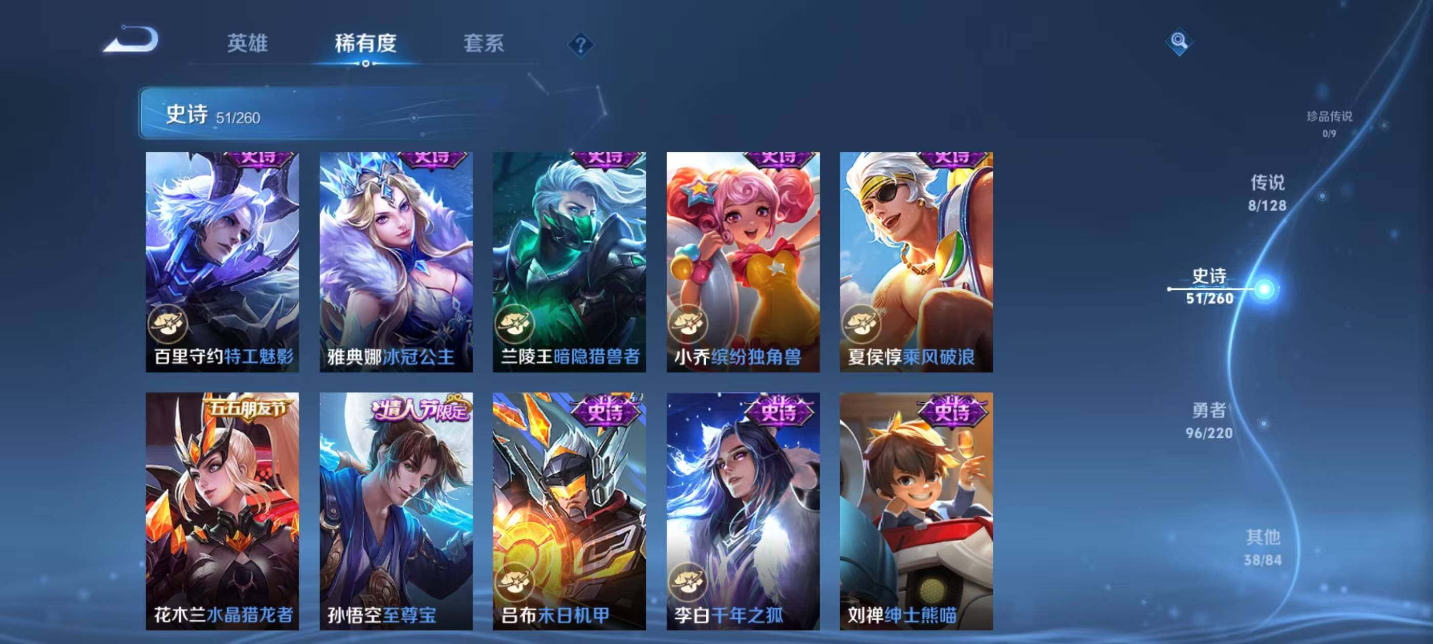 WZQM3392048王者荣耀账号详情图8