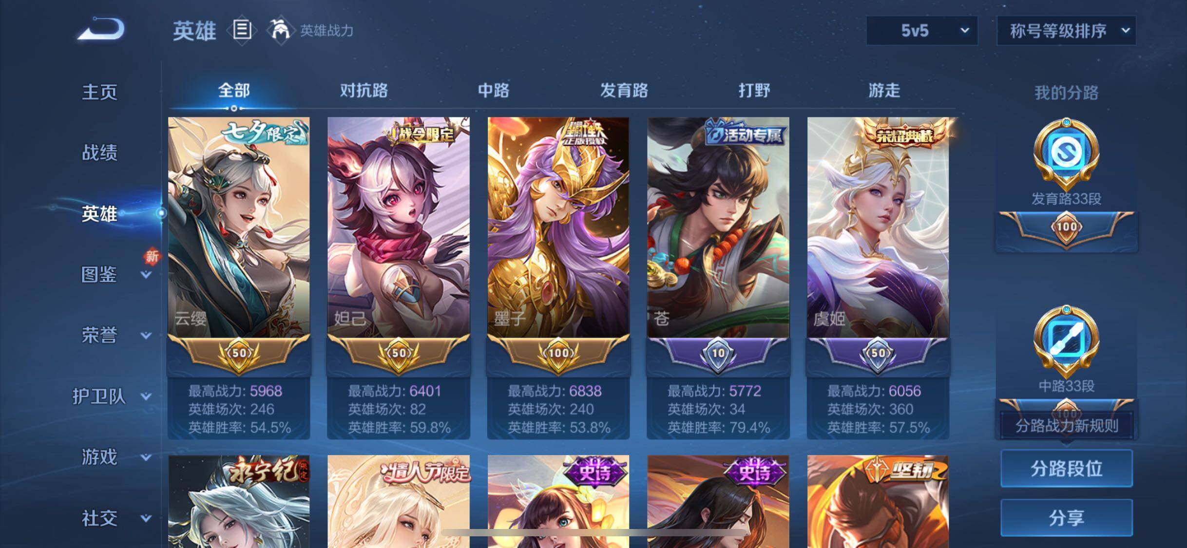 WZYXS3285378王者荣耀账号详情图3