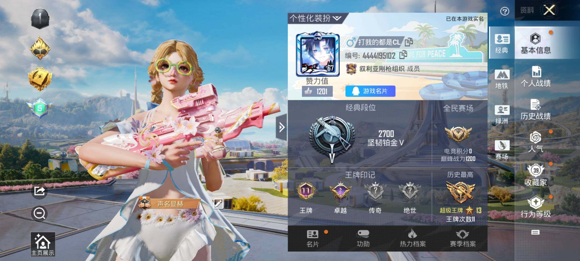 HPQM3333321和平精英账号详情图8