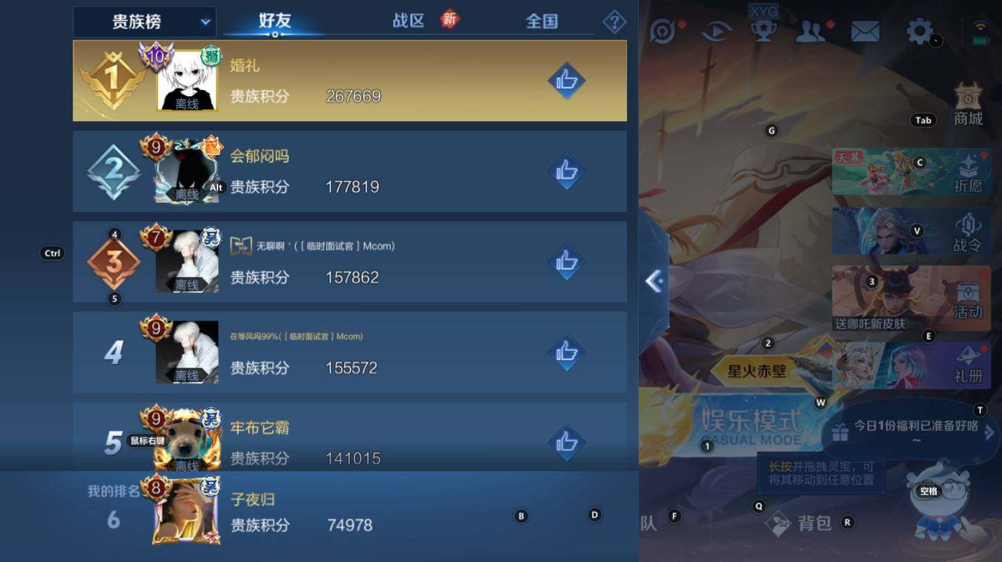 WZCMW3278491王者荣耀账号详情图4