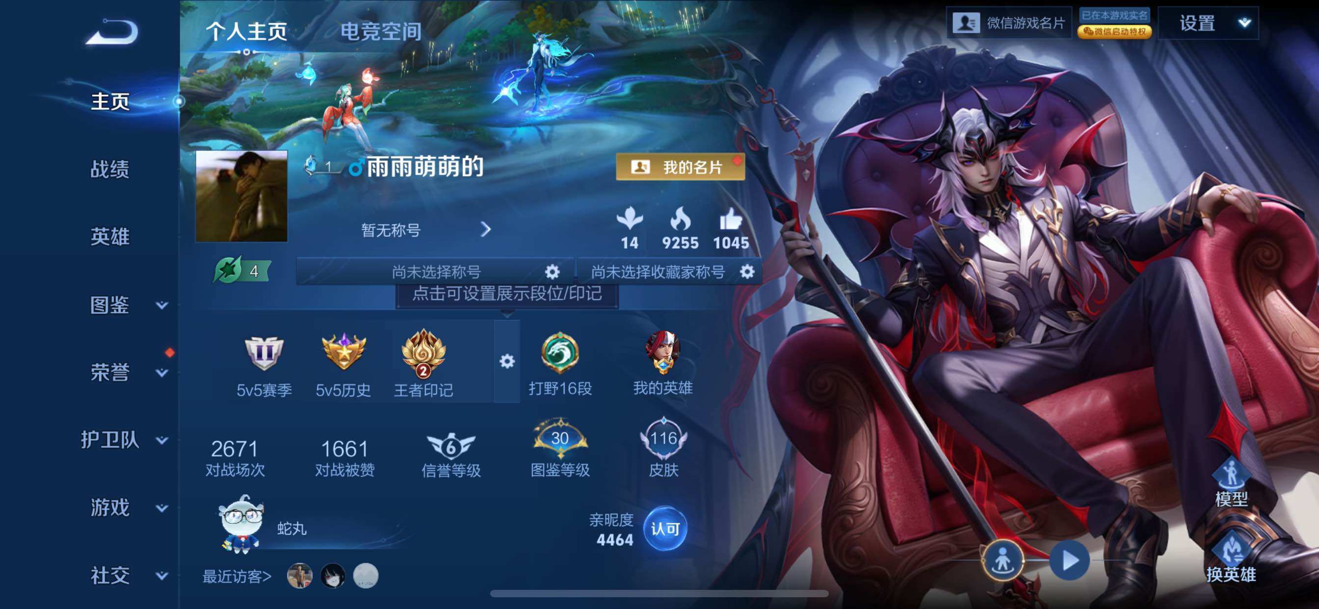 WZCMY3289173王者荣耀账号详情图2