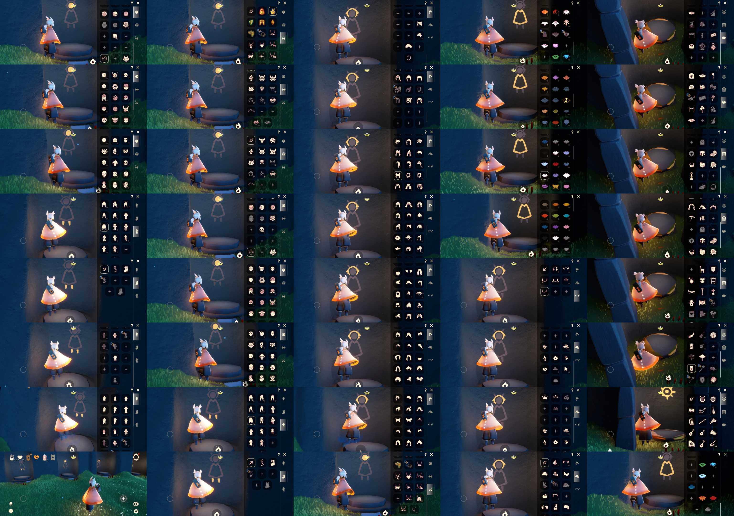 光遇账号华为渠道服HM1204 渠道:华为 完成地图：全图毕业 季节已毕业:梦想季半毕业，小王子季毕业，潜海季毕业，表演季毕业，破晓季半毕业，彩染季半毕业 热门复刻/活动:武士裤，宝宝裤，红耳机，黑白红金斗，背带裤，