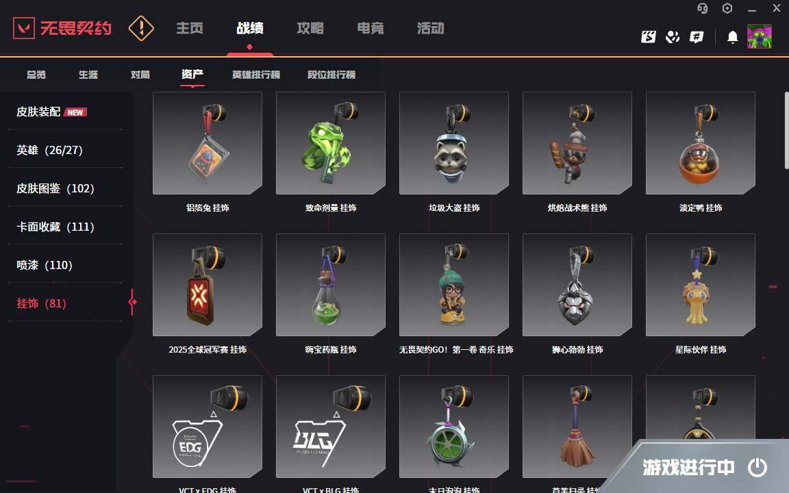 WWQYYH313127无畏契约账号详情图13