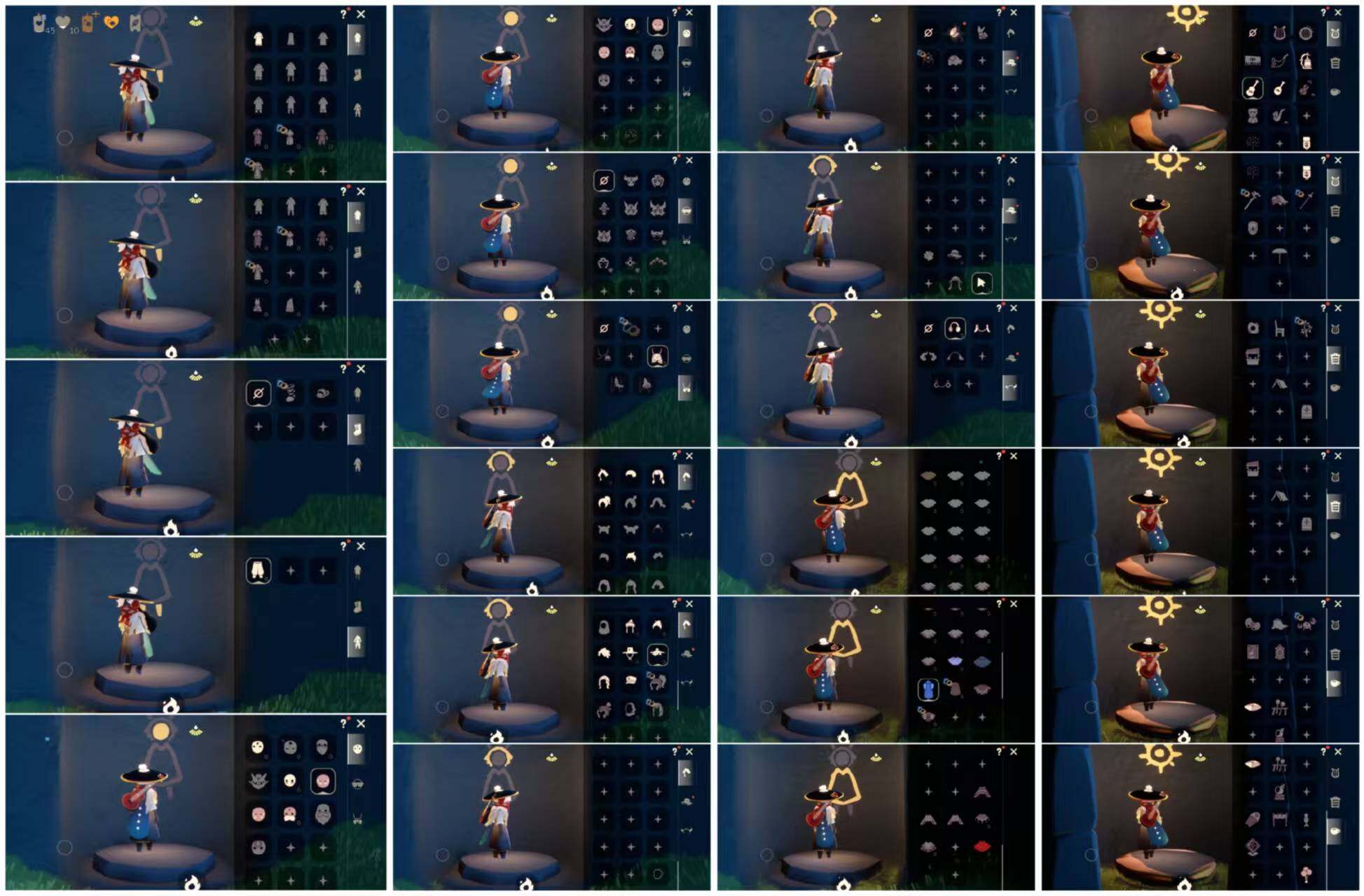 光遇账号安卓官服LR00159
✅渠道:  安邮
✅季节已毕业:  无
✅热门复刻/活动:武士裤，箬笠，红耳机，吉他
✅礼包:无
✅珍惜物品：无
亮点包括：武士裤，红耳机
详细以衣柜为准
