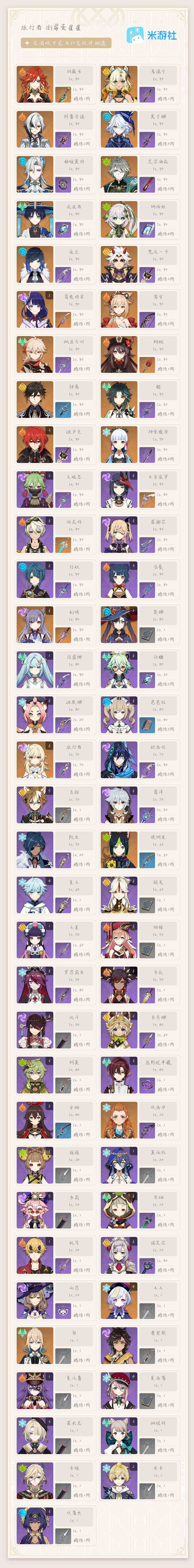YSEY311823原神账号详情图3