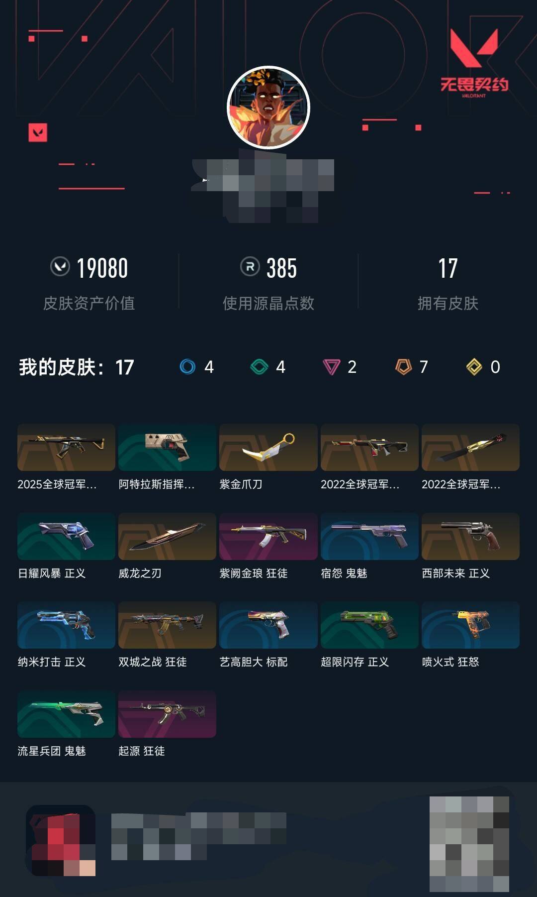 WWQEY313212无畏契约账号详情图4 WWQEY313212无畏契约账号详情图4