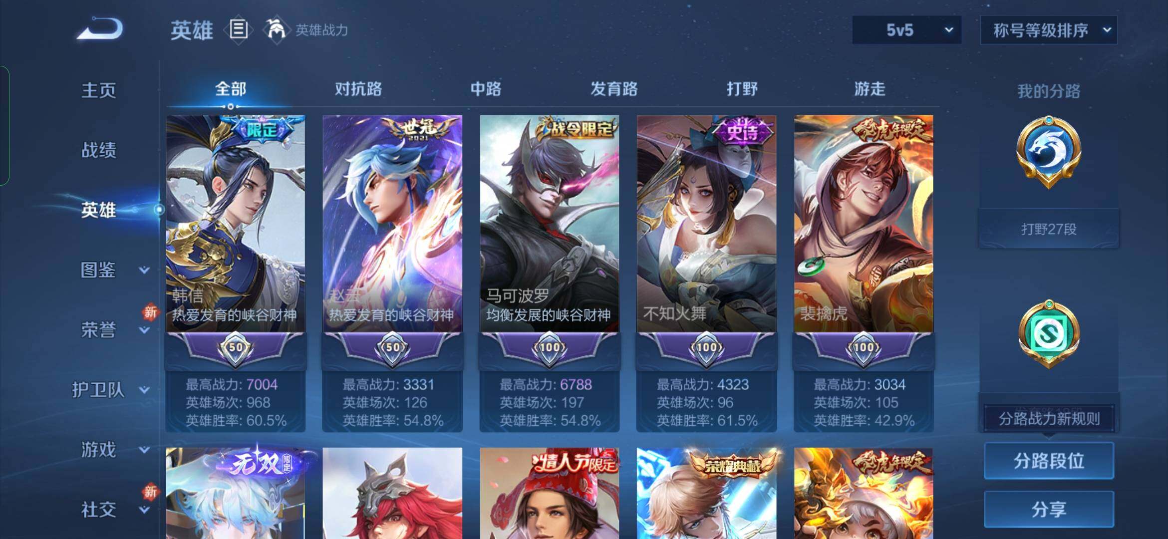 WZYXS3285865王者荣耀账号详情图3