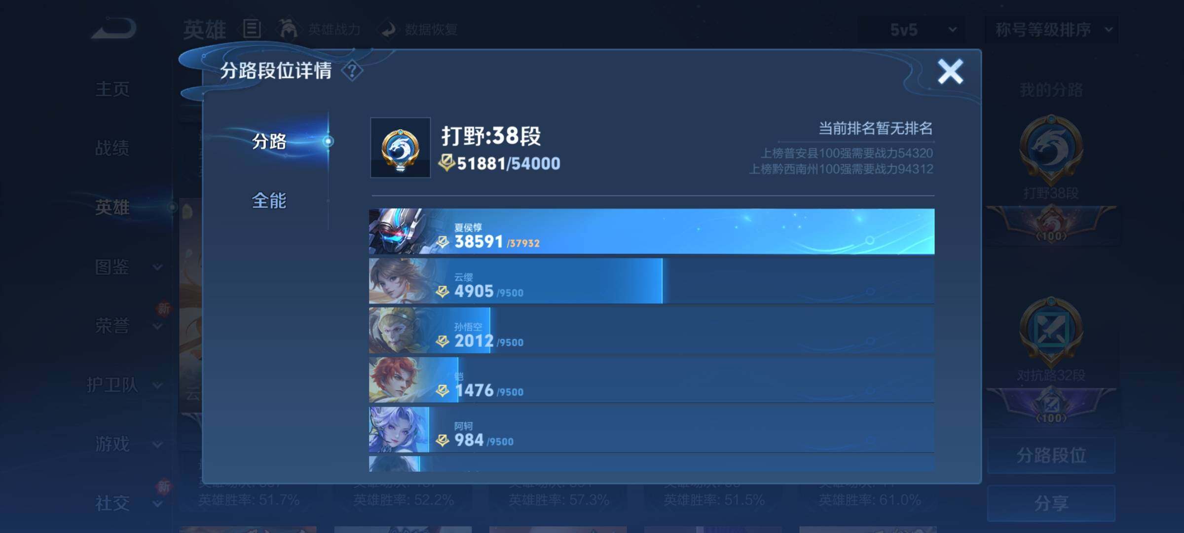 WZCMY3280716王者荣耀账号详情图6 WZCMY3280716王者荣耀账号详情图6