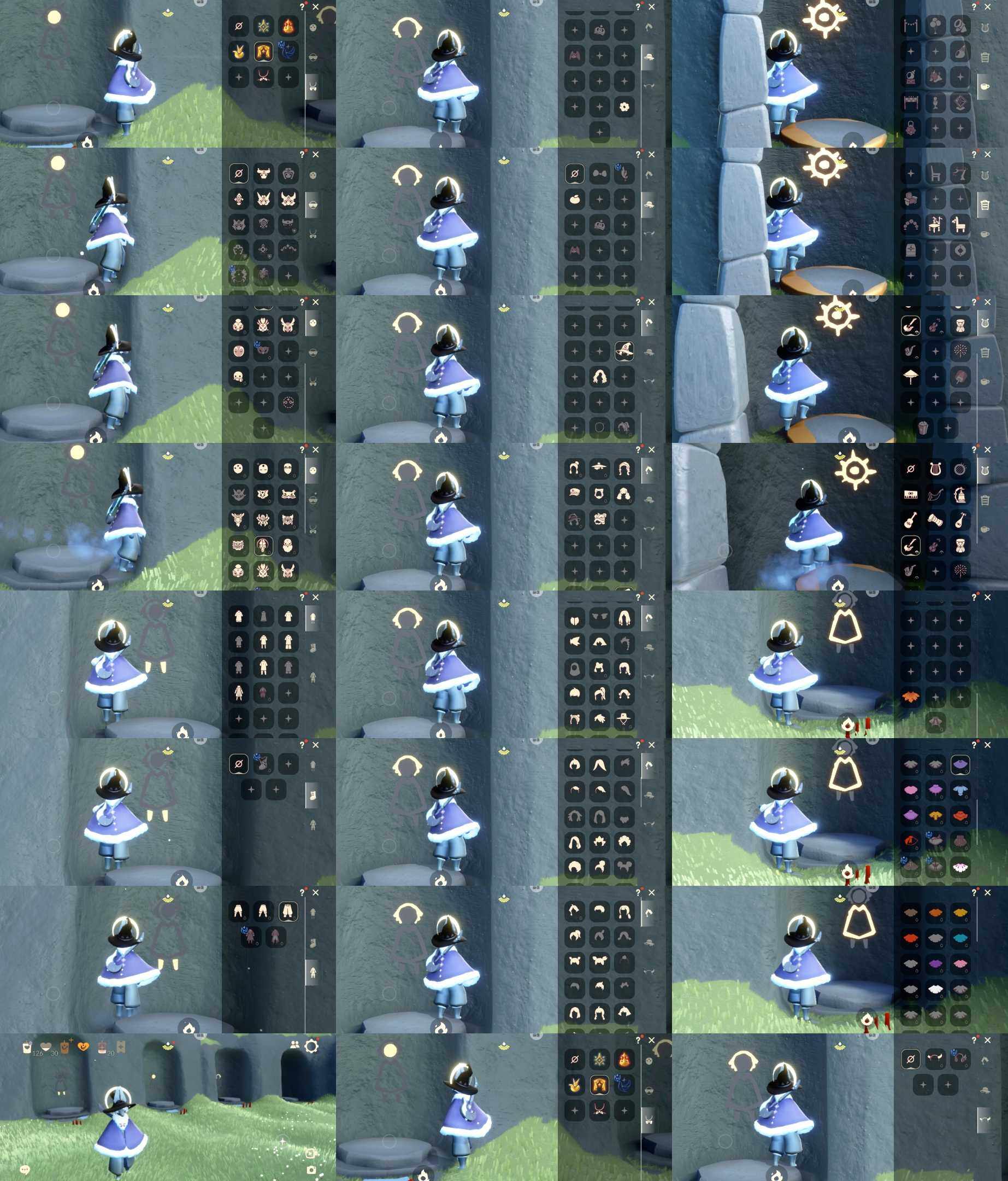 光遇账号华为渠道服HM0897 ✅渠道: 华为 ✅完成地图: 晨岛雨林霞谷 ✅季节已毕业: 预言毕业梦想半，王子半表演半 ✅热门复刻/活动:阿努比斯，矮人面具黄鼠狼面具，武士裤正太，箬笠帽明制帽虚荣，雨伞箬笠斗篷 ✅