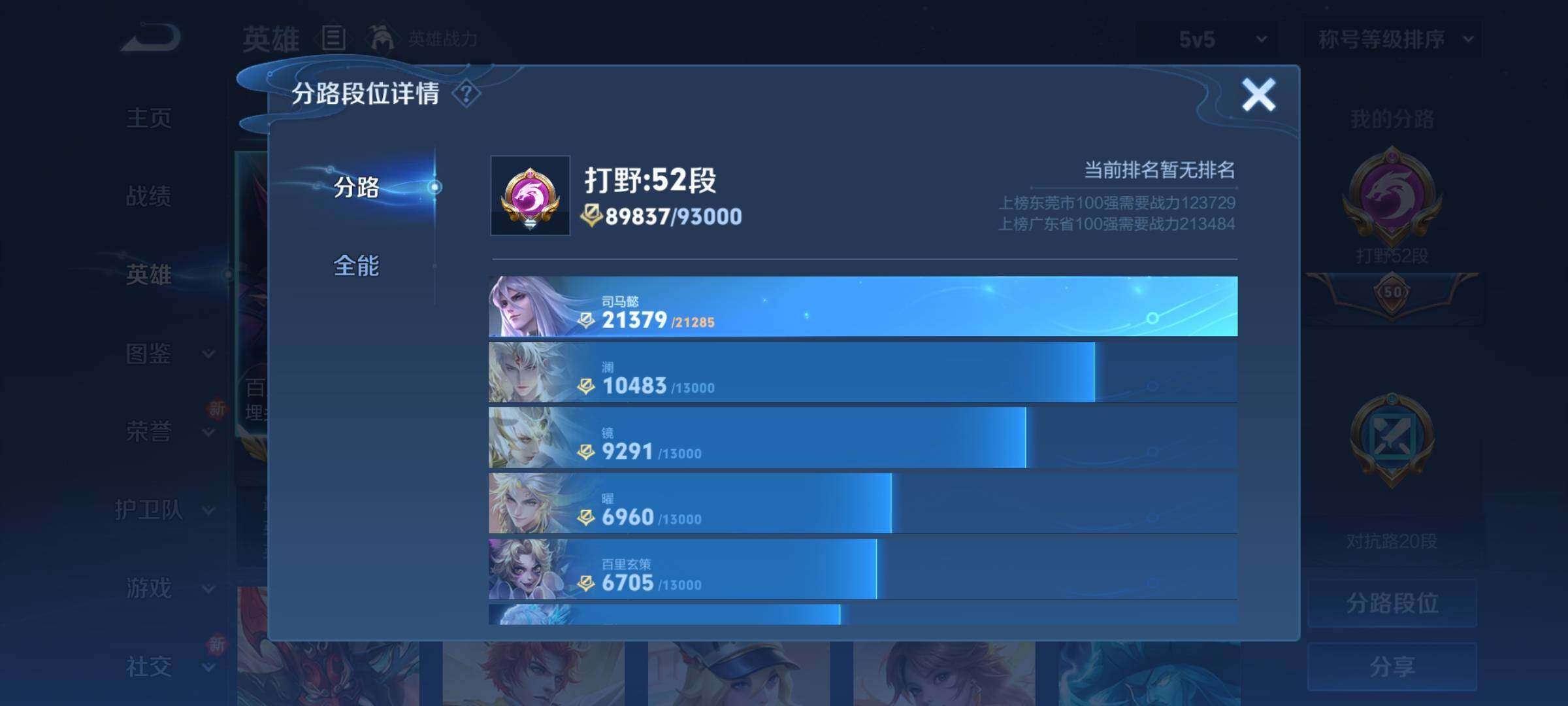 WZCMY3282007王者荣耀账号详情图5