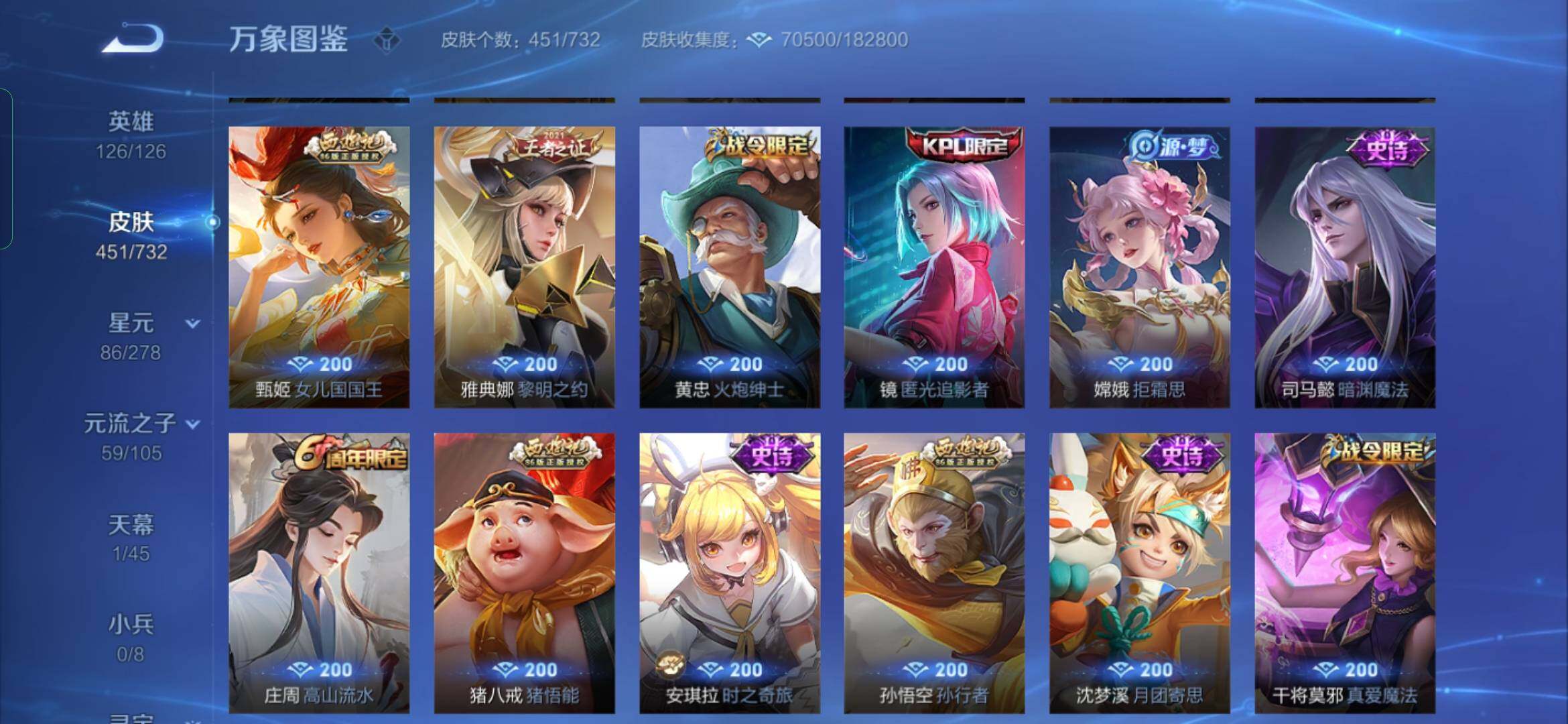 WZYXS3288558王者荣耀账号详情图14