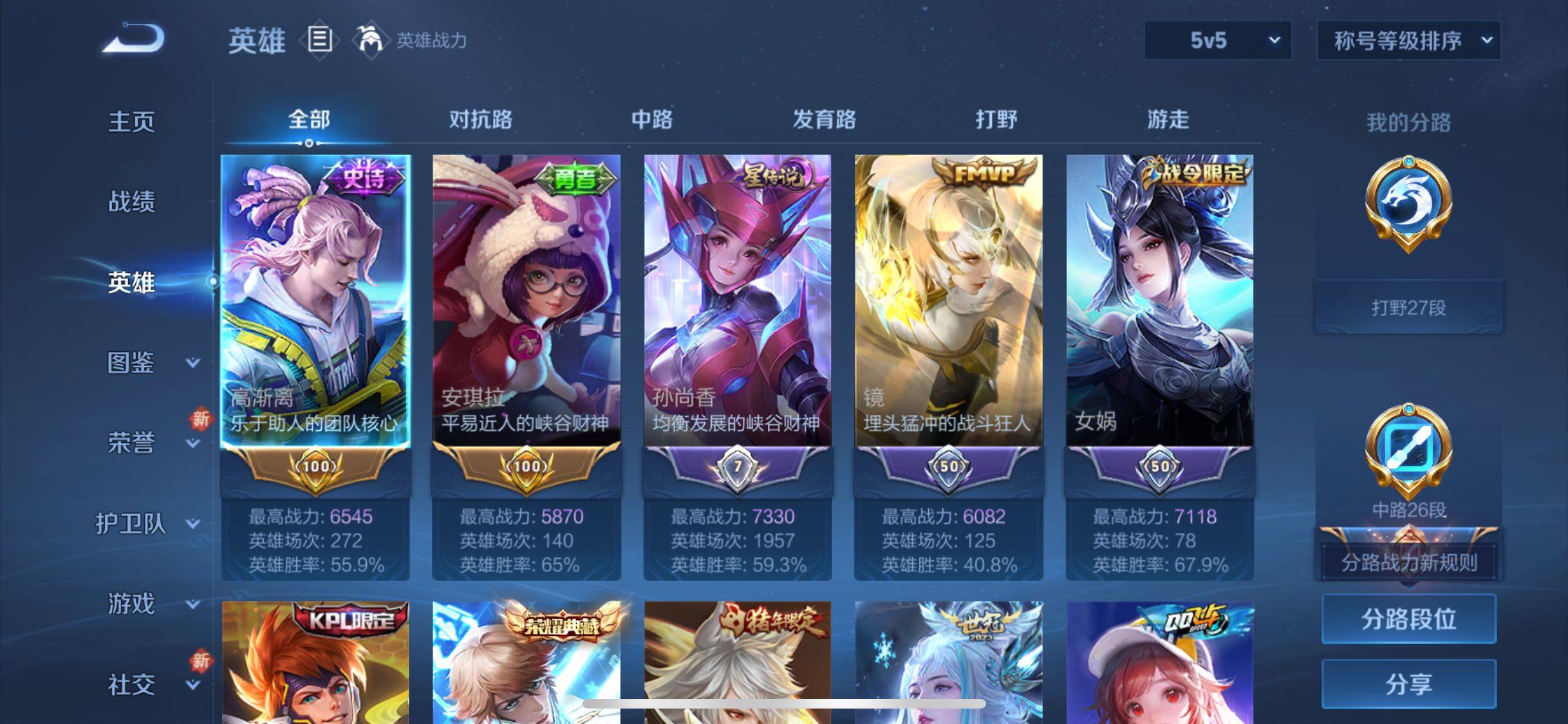 WZYXS3286489王者荣耀账号详情图4