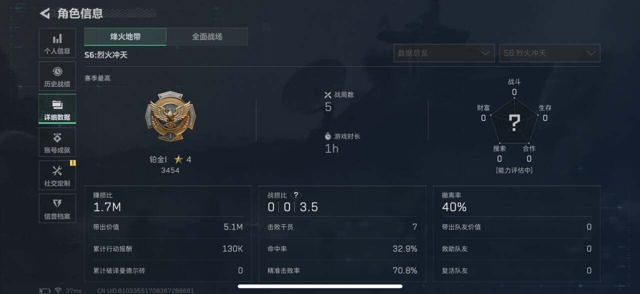 SJZEY331828三角洲行动账号详情图6