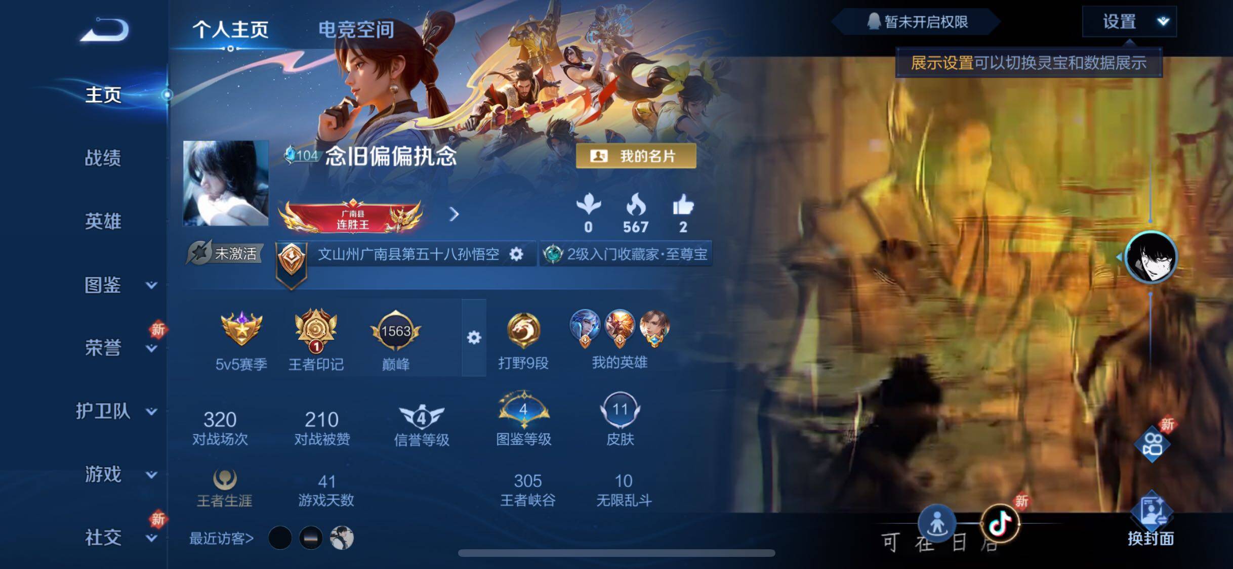 WZYXS3288804王者荣耀账号详情图2