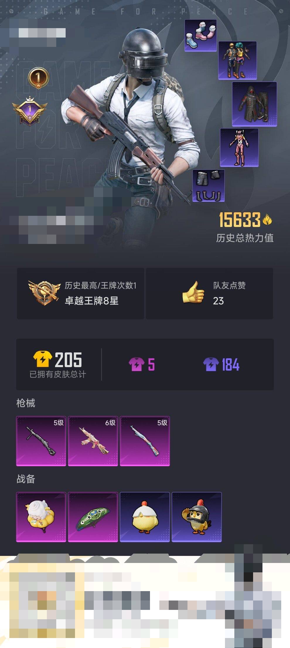 HPEY3333317和平精英账号详情图3