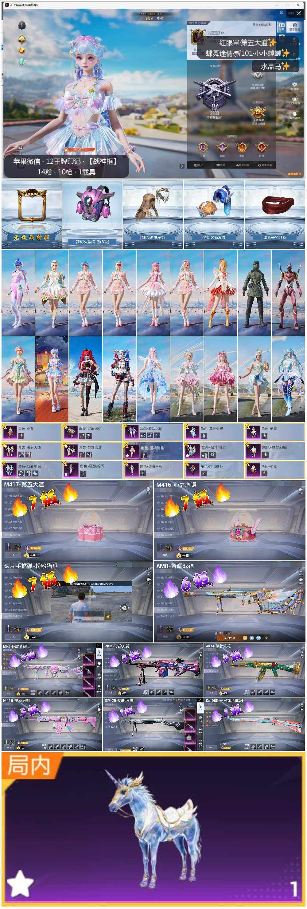 HPLE3333294和平精英账号详情图2
