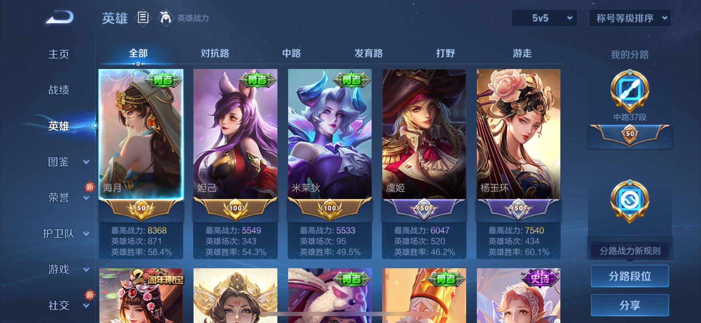 WZYXS3288369王者荣耀账号详情图3