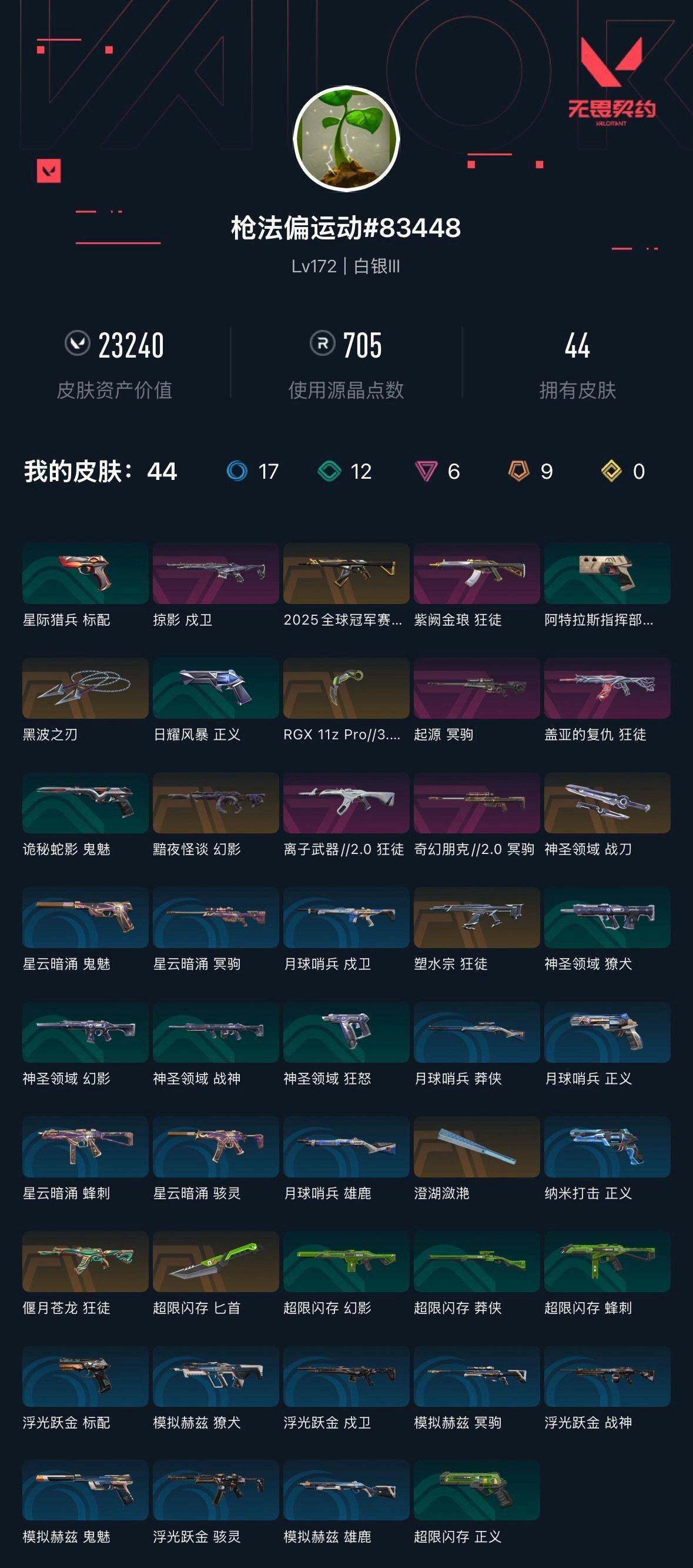 WWQXL313478无畏契约账号详情图2 WWQXL313478无畏契约账号详情图2