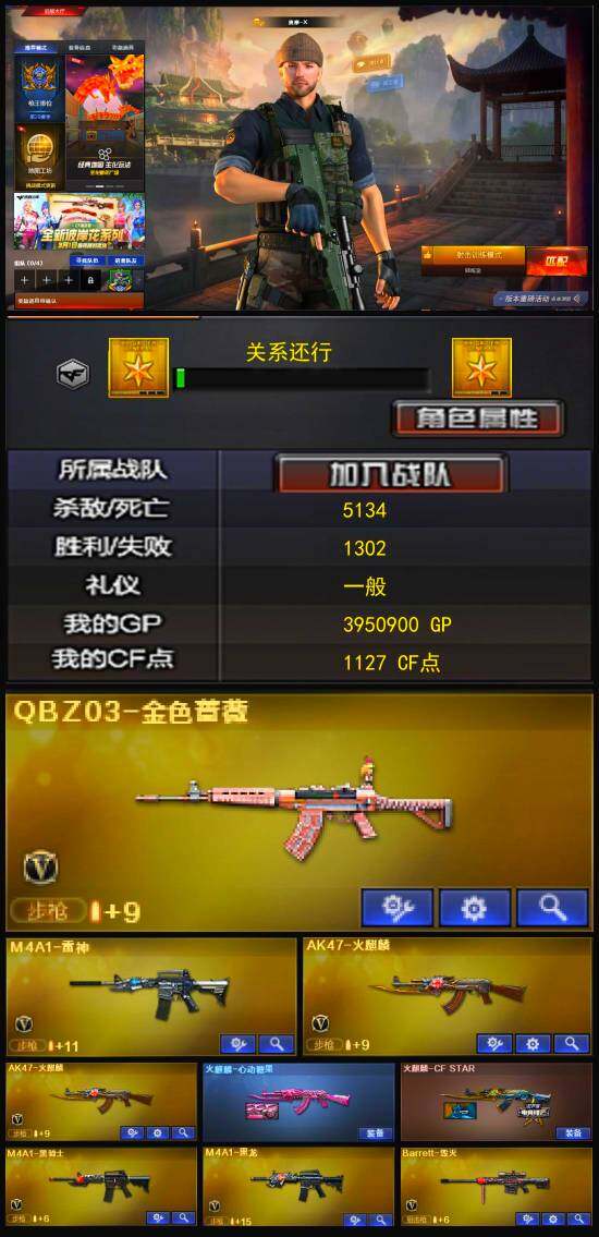 CFQM333778穿越火线账号详情图3