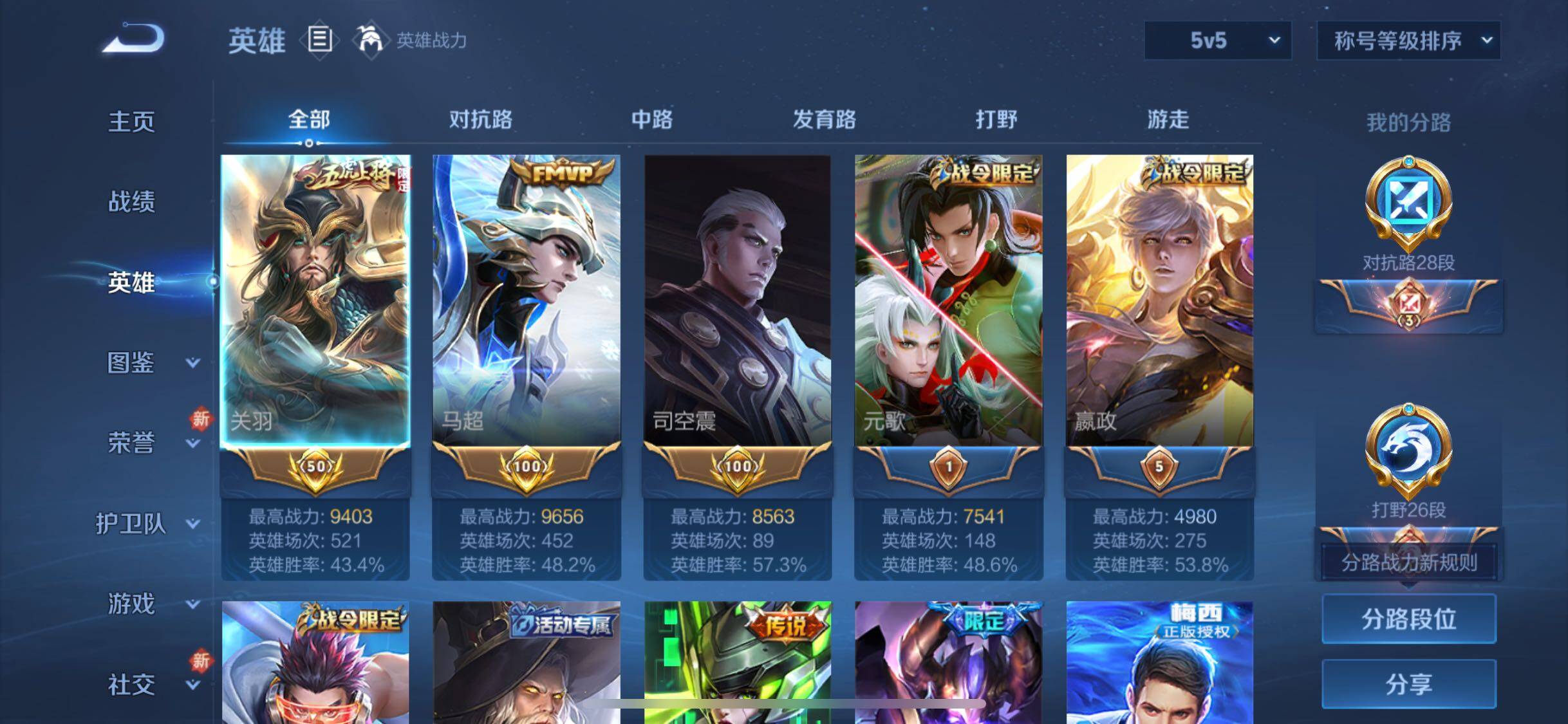 WZYXS3288604王者荣耀账号详情图3