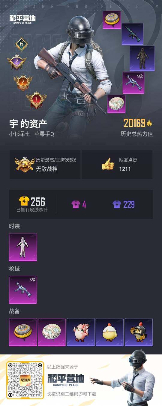 HPLE3333757和平精英账号详情图3