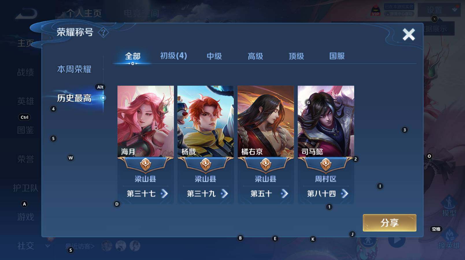 WZCMW3283997王者荣耀账号详情图7