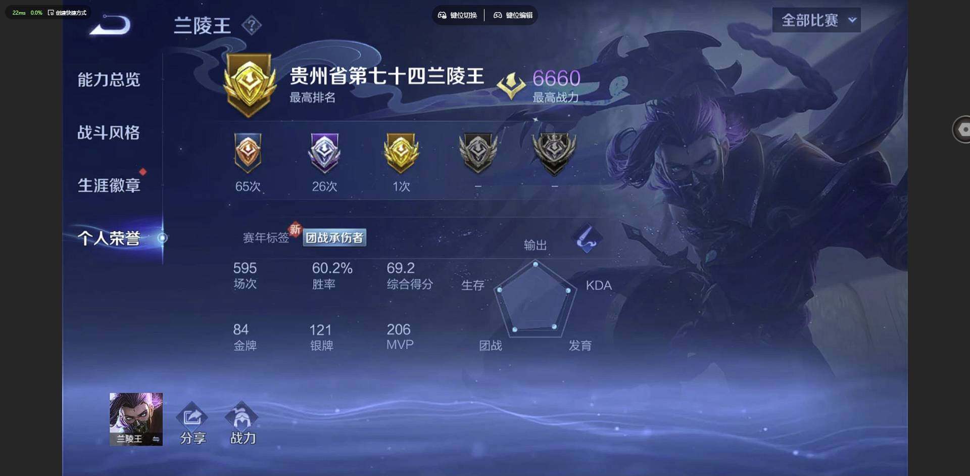 WZCMW3369270王者荣耀账号详情图4 WZCMW3369270王者荣耀账号详情图4