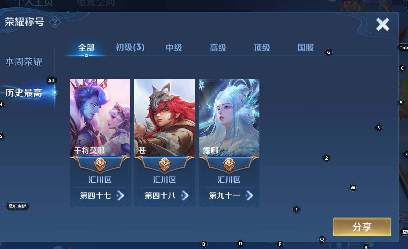 WZCMW3368514王者荣耀账号详情图8