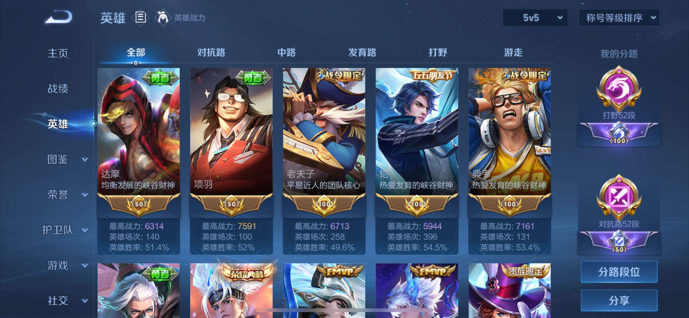 WZQM4254430王者荣耀账号详情图7