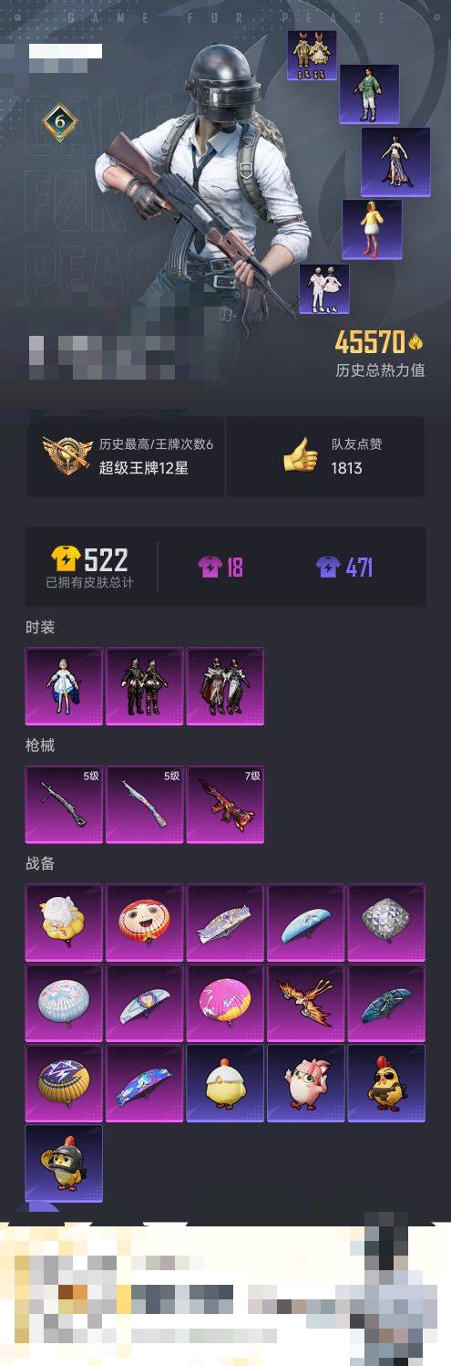 HPEY3334214和平精英账号详情图5