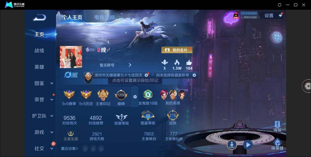 WZLE3285322王者荣耀账号详情图3 WZLE3285322王者荣耀账号详情图3