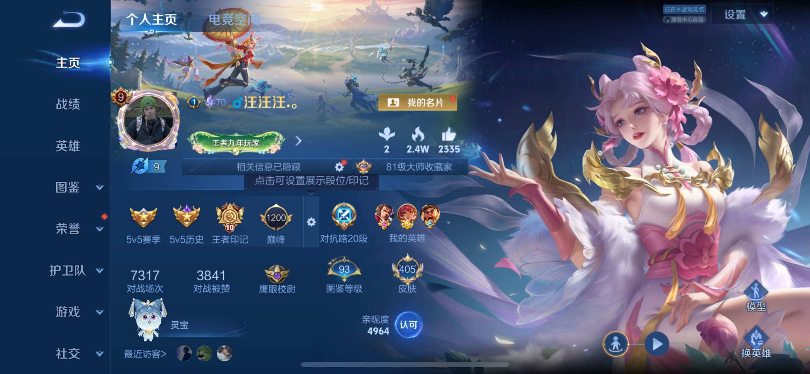 WZCMY3289134王者荣耀账号详情图2