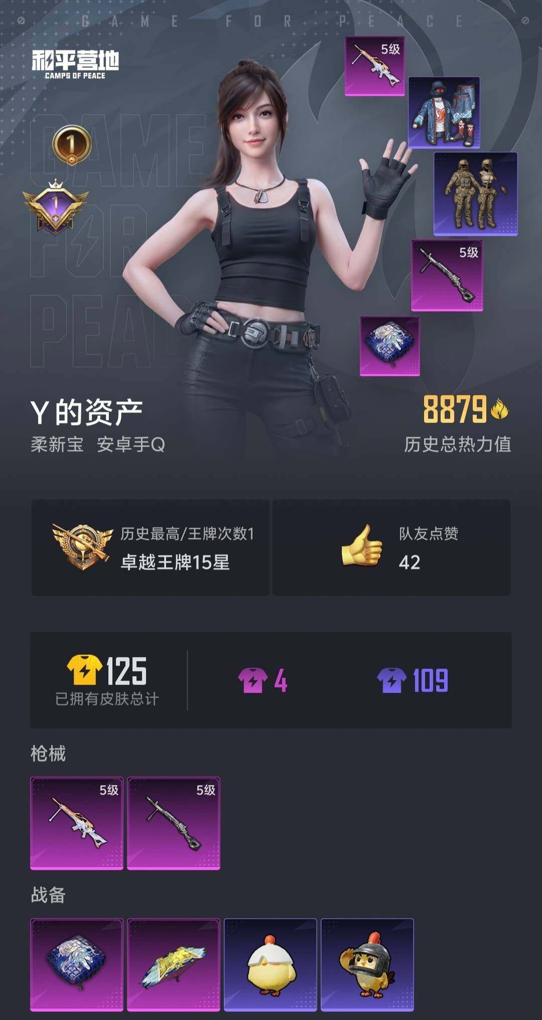 HPYXS3337912和平精英账号详情图2