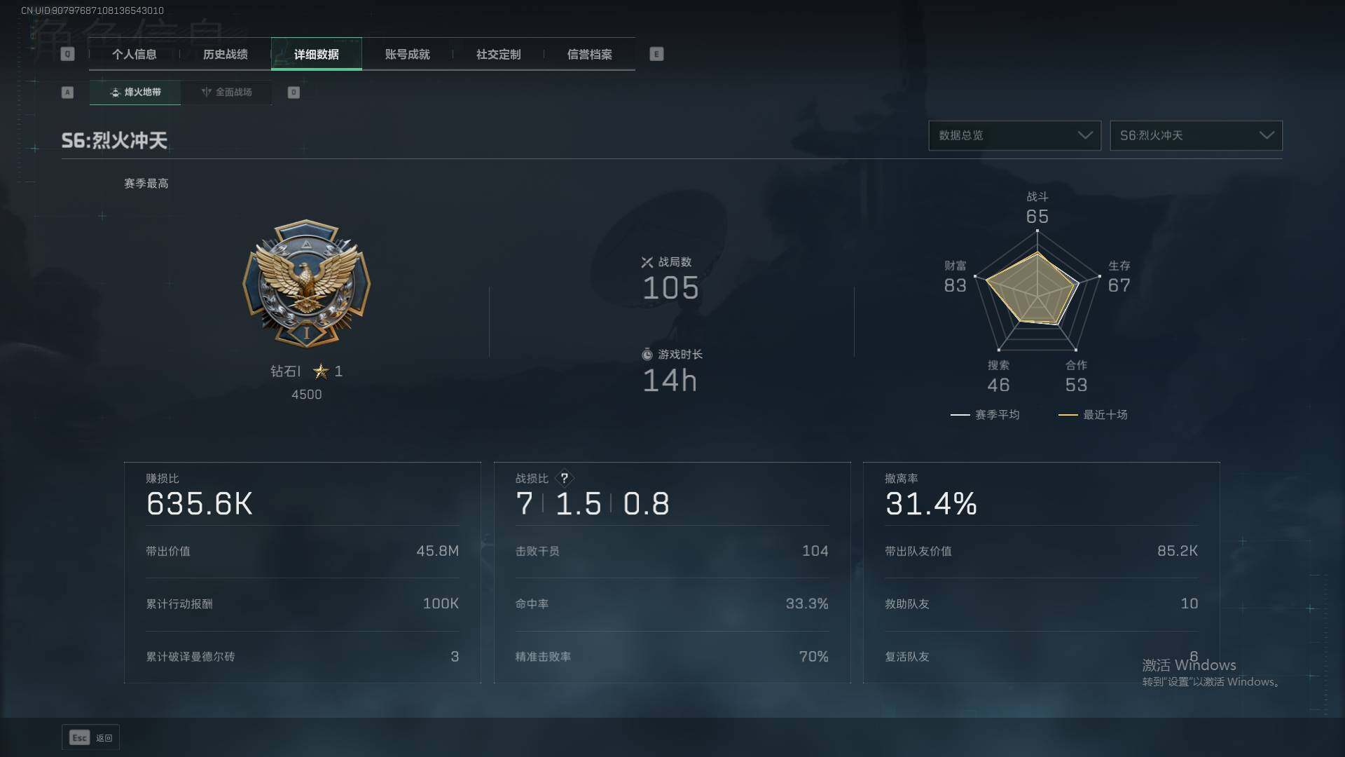 SJZEY332549三角洲行动账号详情图20