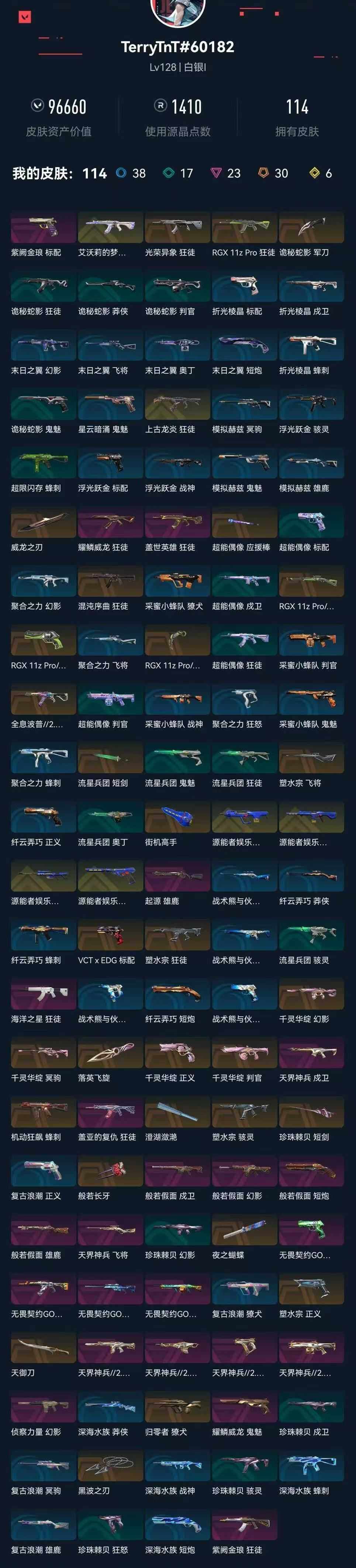 WWQXL314253无畏契约账号详情图6