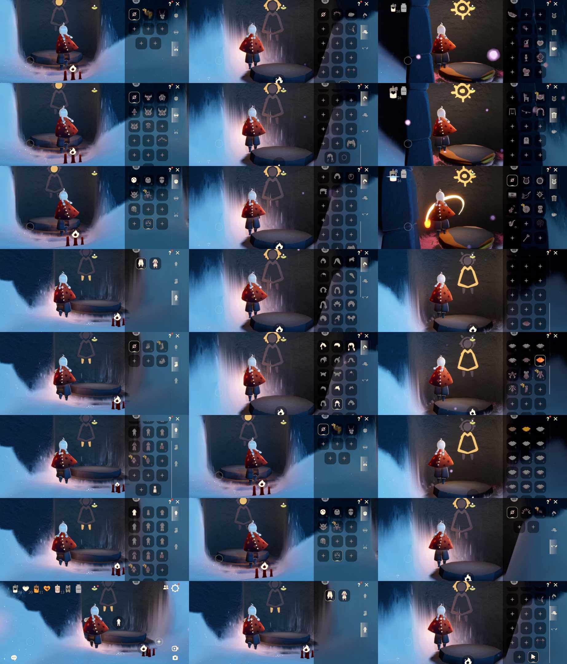 光遇账号华为渠道服LK1281 ✅渠道: 华渠 ✅季节已毕业: 无 ✅热门复刻/活动:武士裤，黑脸，鼠标头饰 ✅礼包:无 ✅珍惜物品：武士裤 亮点包括：武士裤，鼠标头饰 详细以衣柜为准