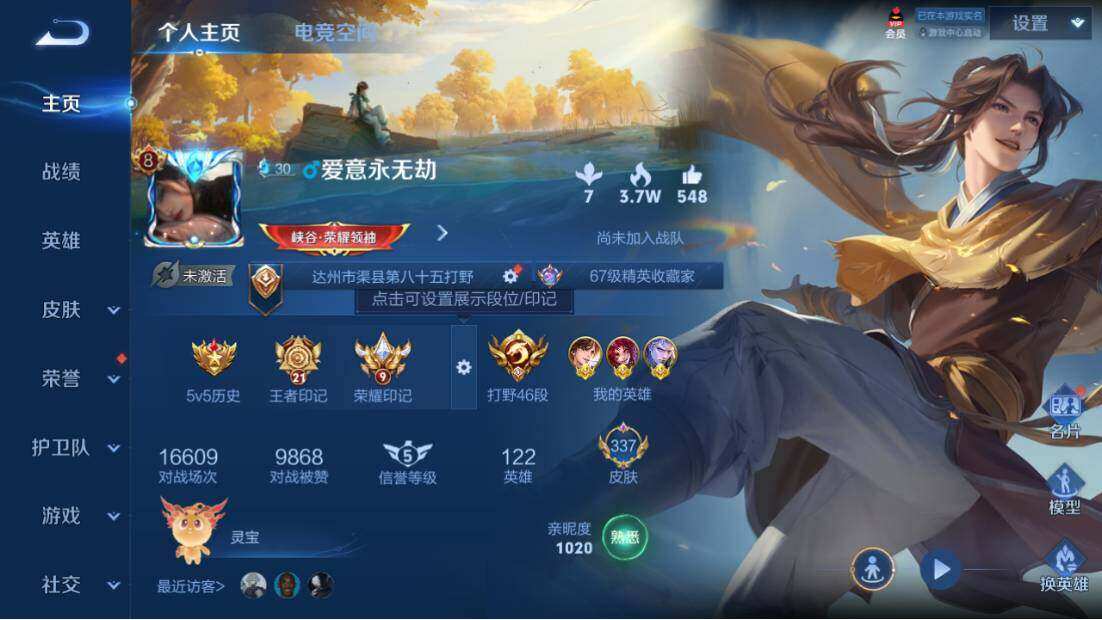 WZLX3297372王者荣耀账号详情图9