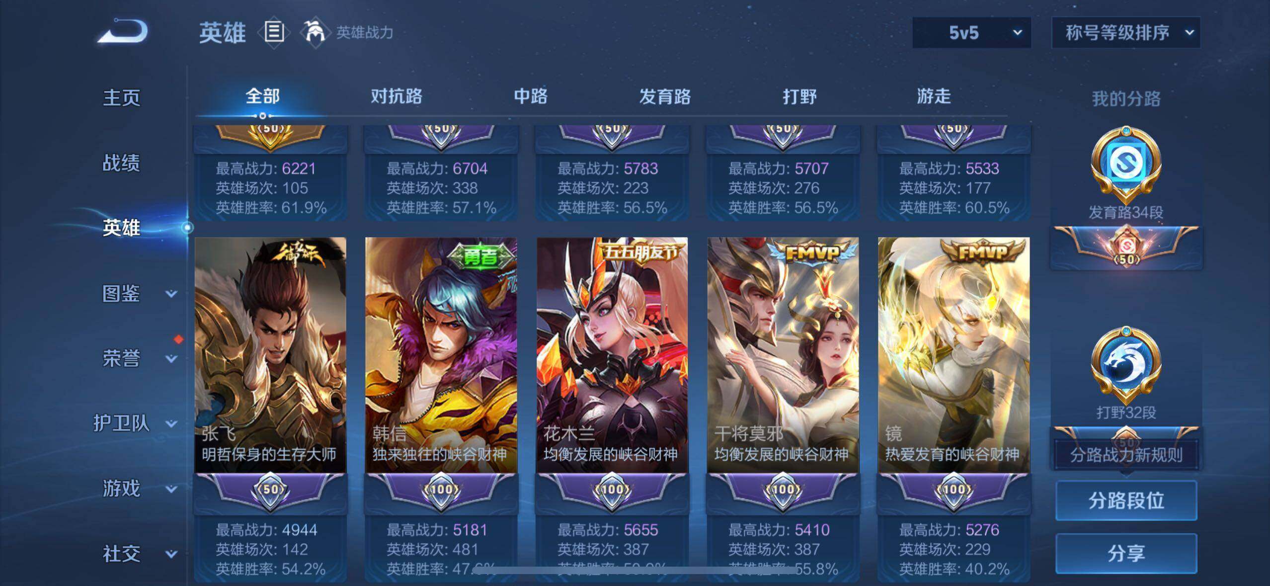 WZLE3296010王者荣耀账号详情图6