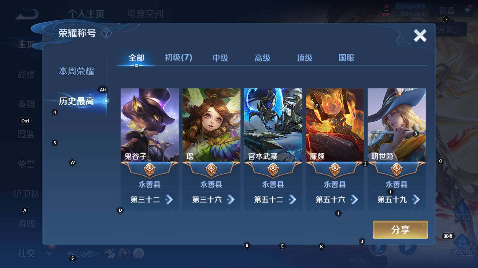 WZCMW3289996王者荣耀账号详情图11