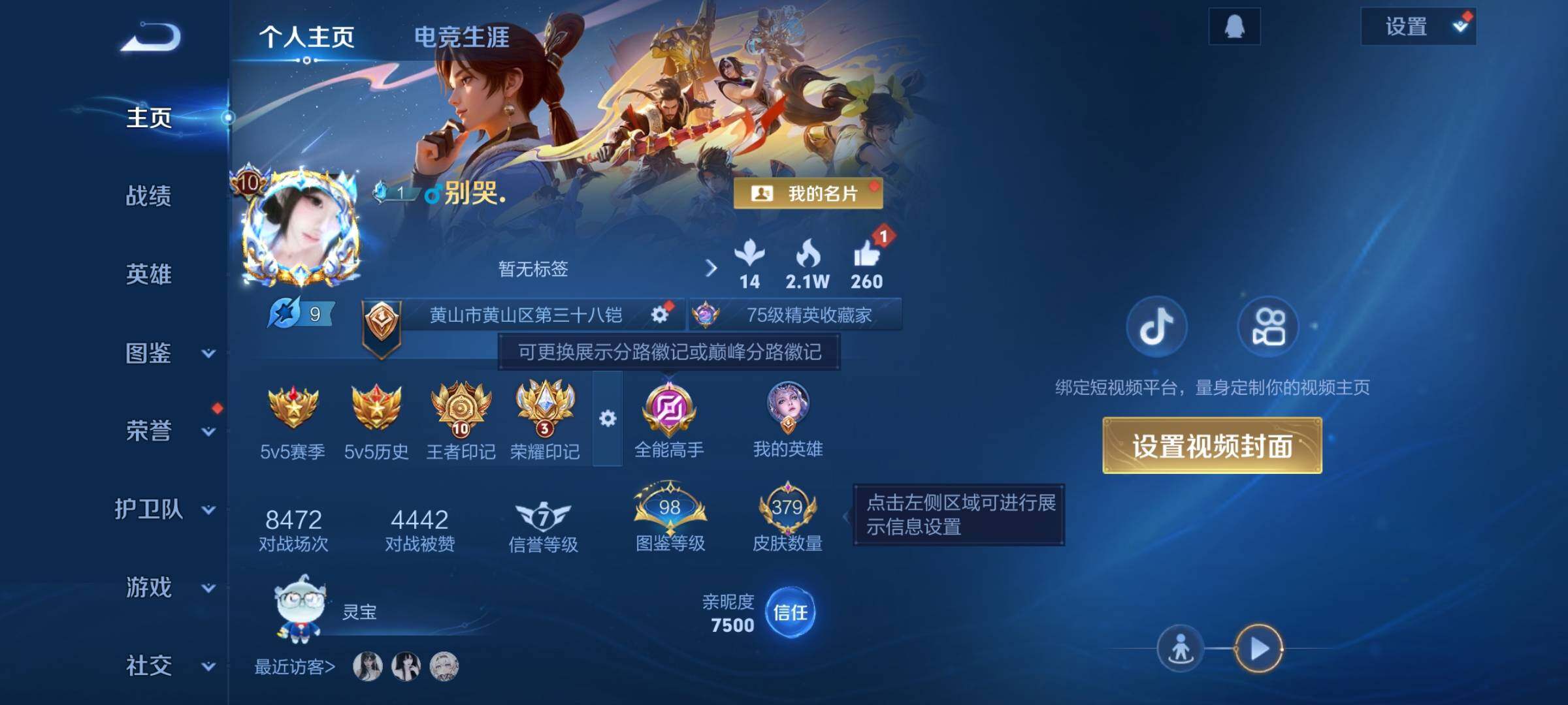 WZCMY3292534王者荣耀账号详情图2