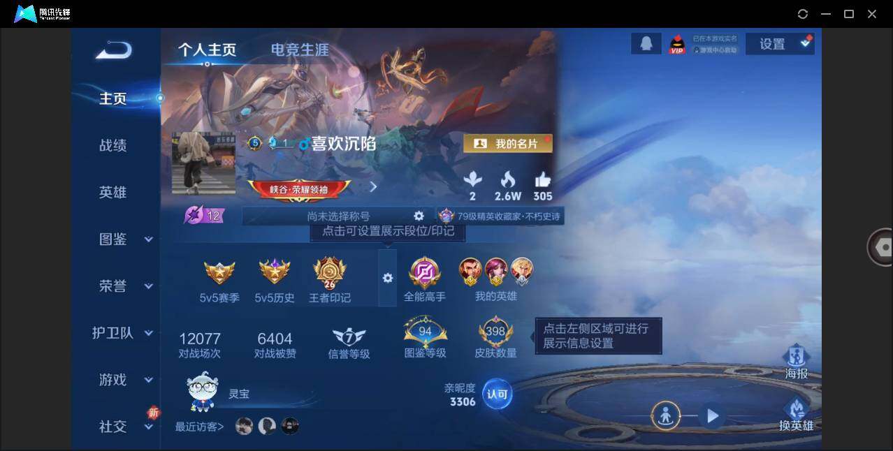 WZLX3290689王者荣耀账号详情图3
