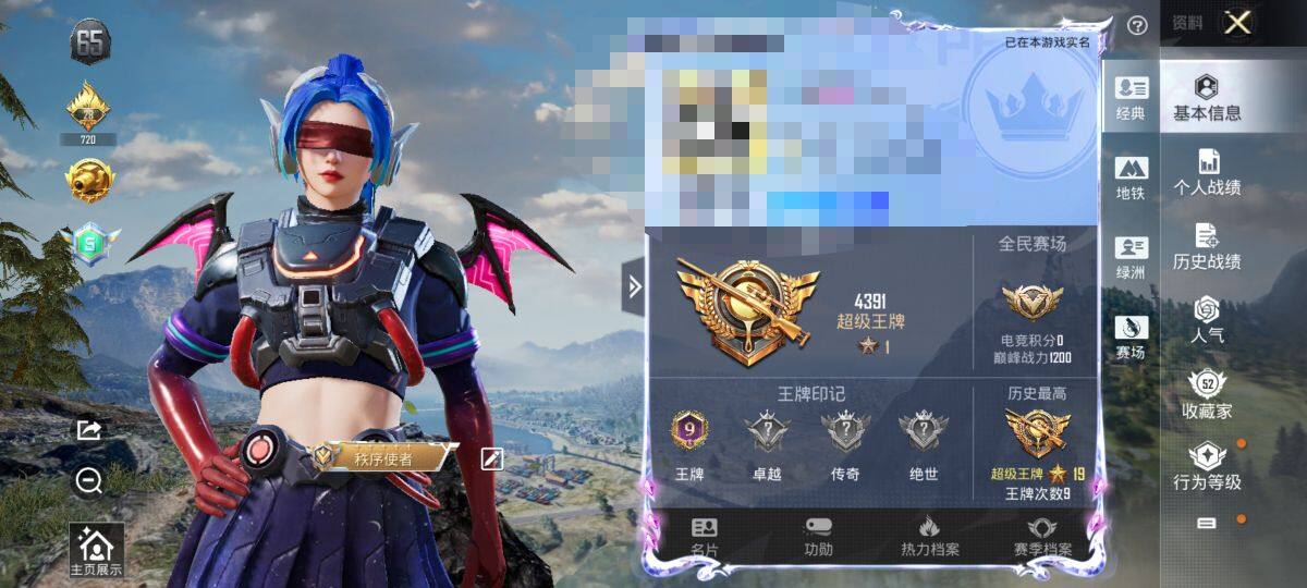 HPEY3337785和平精英账号详情图6