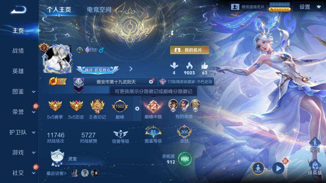 WZLX3297452王者荣耀账号详情图8