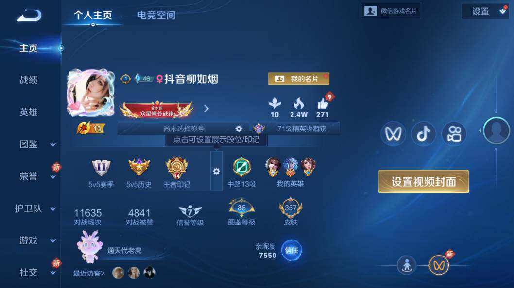 WZLX3297471王者荣耀账号详情图9