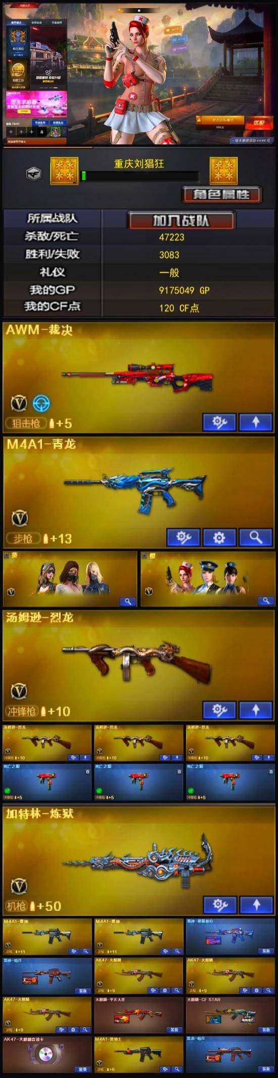CFCMW335536穿越火线账号详情图3