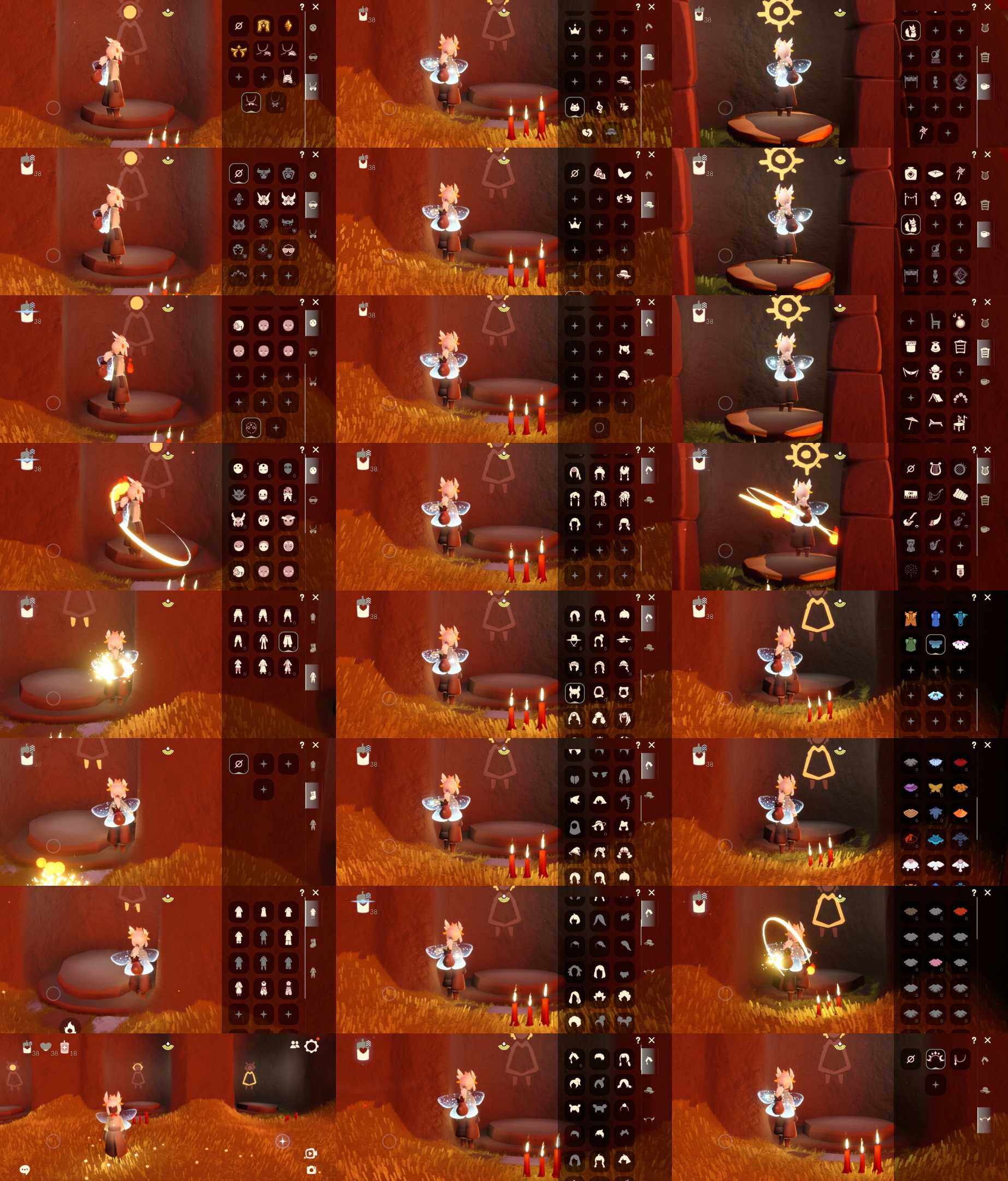 光遇账号安卓官服HM1171 渠道:安邮 完成地图：霞谷 季节已毕业:表演季毕业，破晓季毕业，欧若拉季毕业 热门复刻/活动:武士裤，毛靴裤，箬笠，花环，樱花， 礼包:兔子，皮皮猫，月牙发饰 珍惜物品：白枭，欧若拉毕