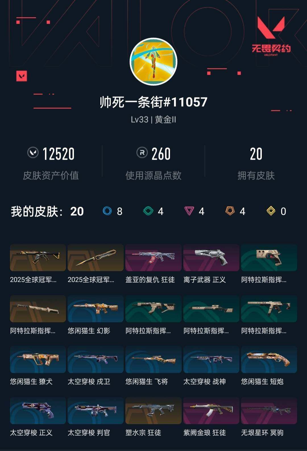 WWQEY314526无畏契约账号详情图3