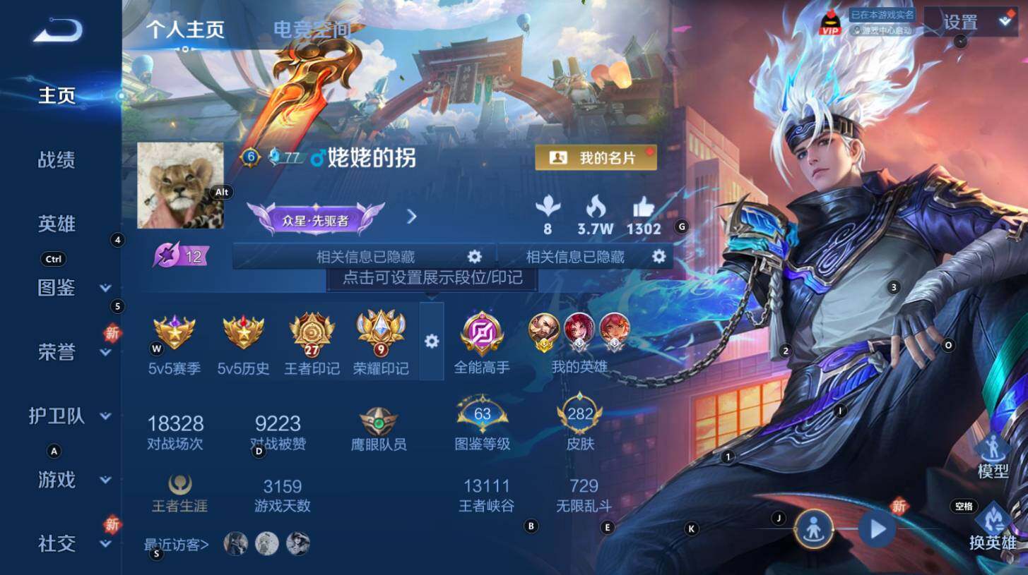 WZCMW3368554王者荣耀账号详情图9