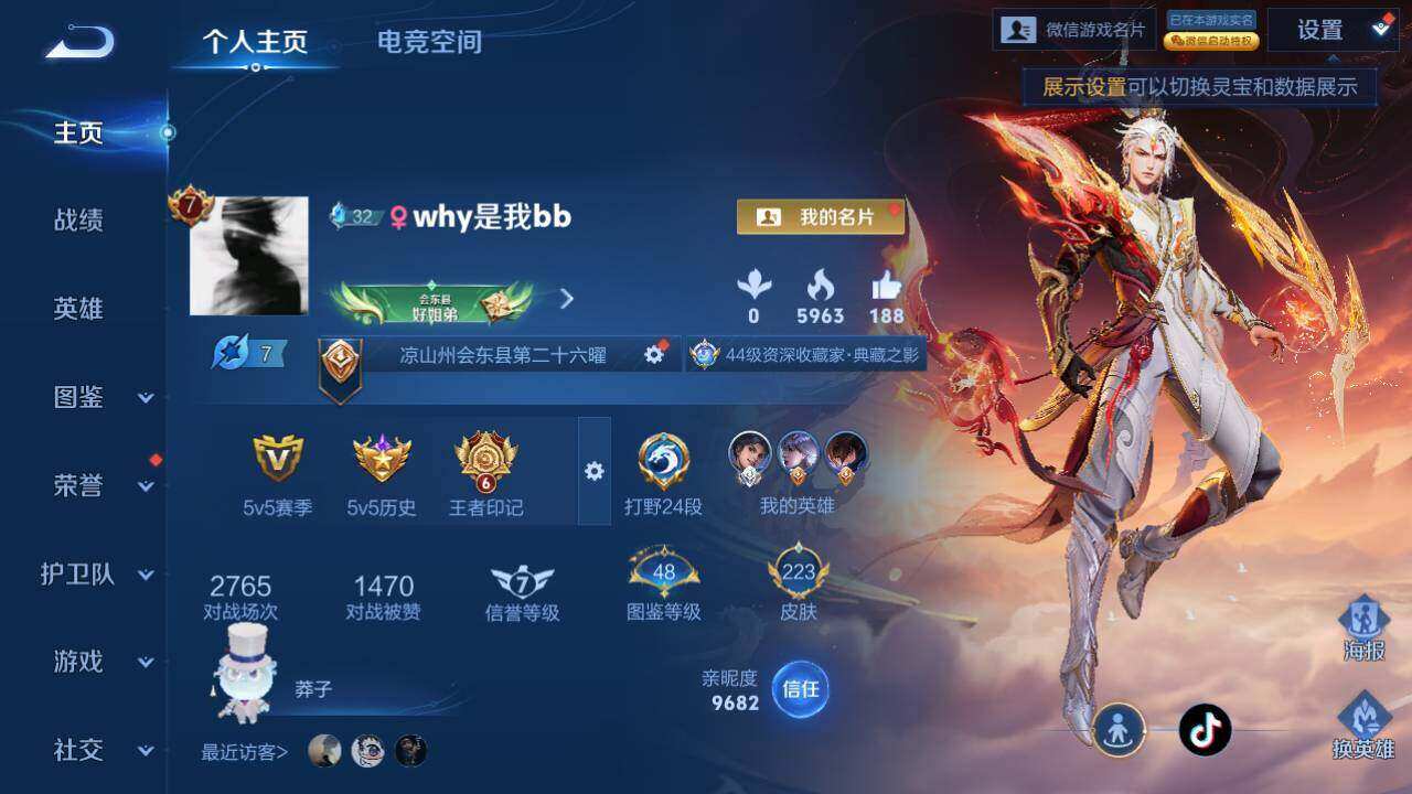 WZLX3297458王者荣耀账号详情图6